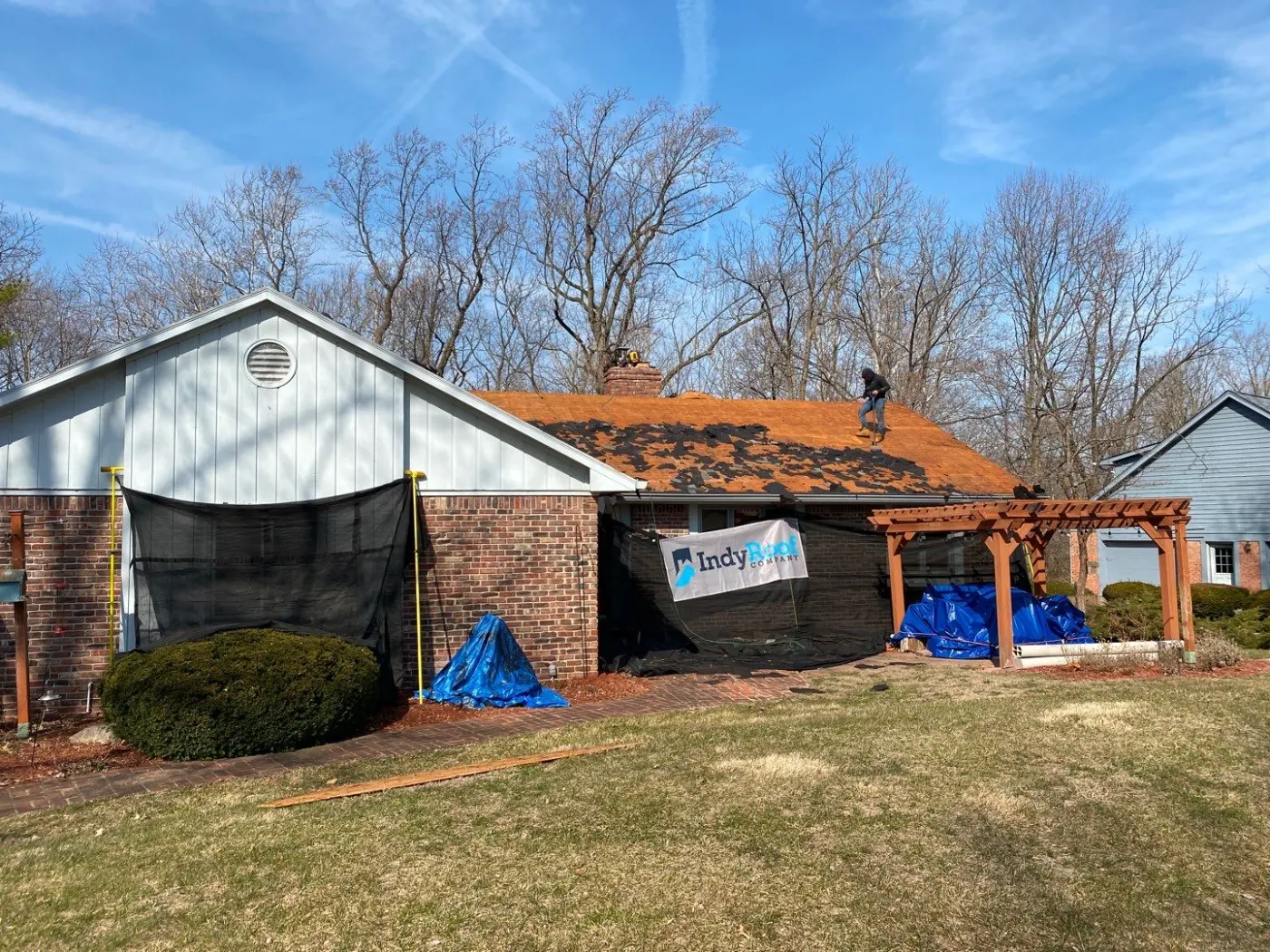 Siding installation documented in Sand Creek Woods